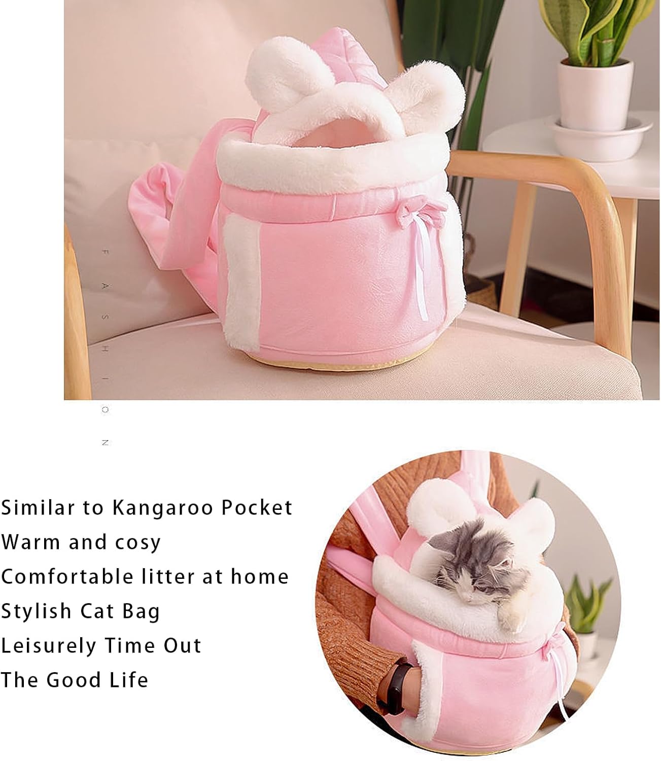 Travel backpack for pets with secure straps and ergonomic design