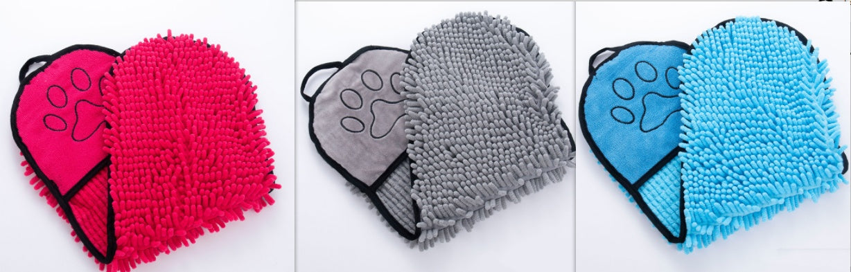 Super Absorbent Dog and Cat Bath Towel – Quick-Drying Microfiber Pet Towel