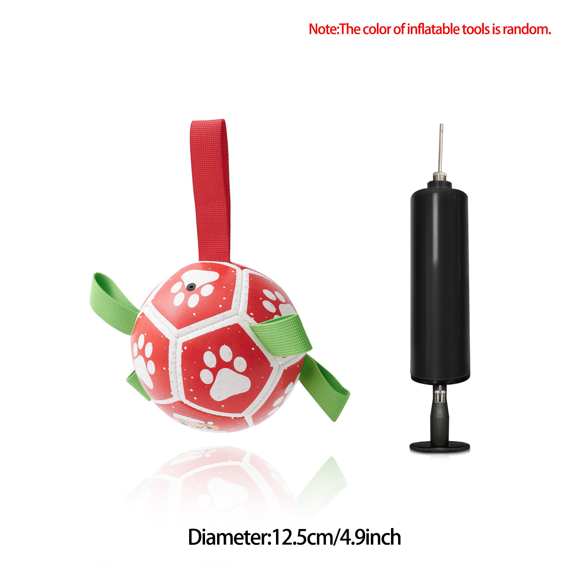 inflatable dog toy football interactive fun exercise for dogs