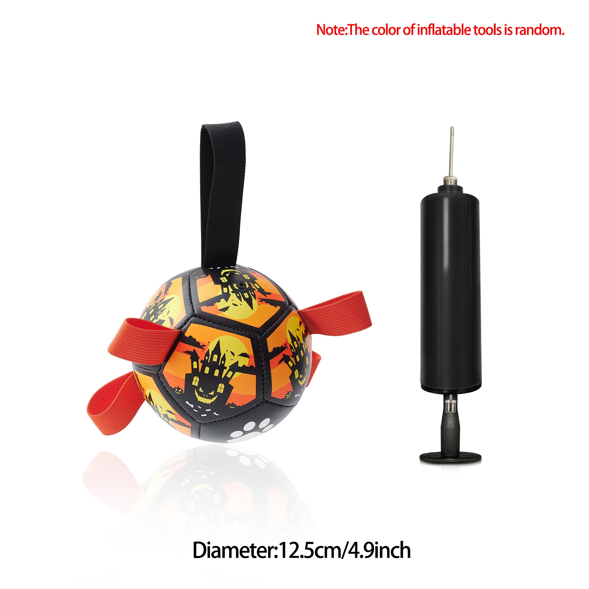 inflatable interactive dog toy soccer ball for training and outdoor exercise