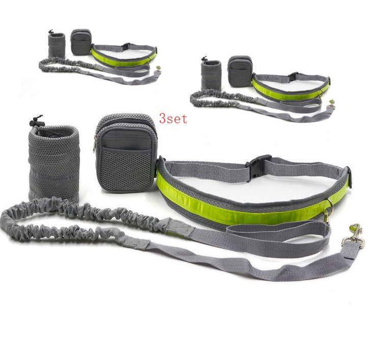 Adjustable Hands-Free Dog Leash for Walking, Running & Training