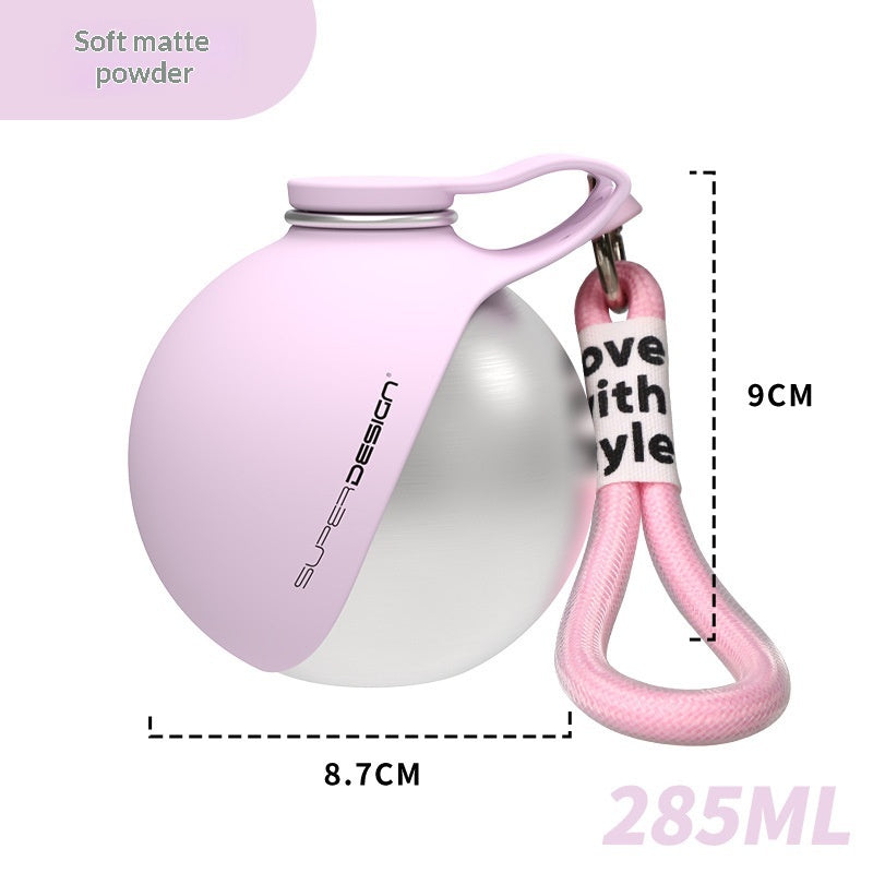 Pink pet hydration bottle small dog