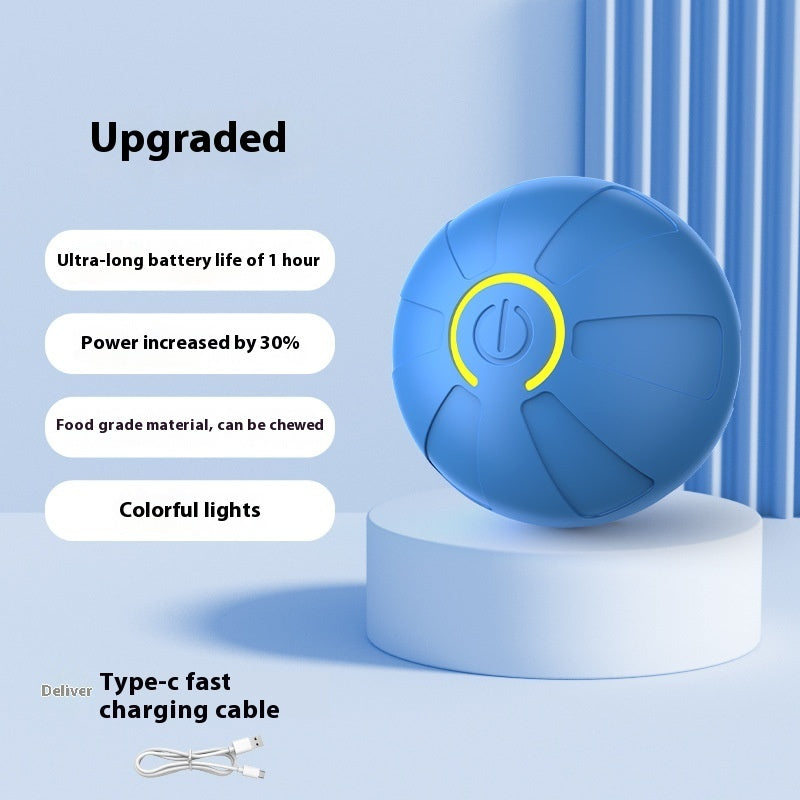 Fun dog toy luminous jumping ball safe, durable, and interactive for puppies and adult dogs