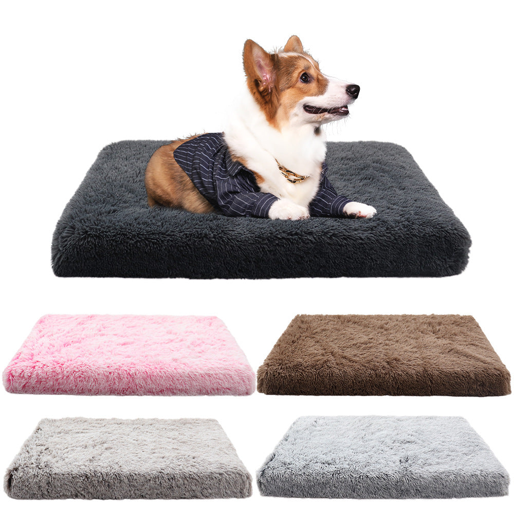 Soft dog bed designed for warmth, comfort, and relaxation