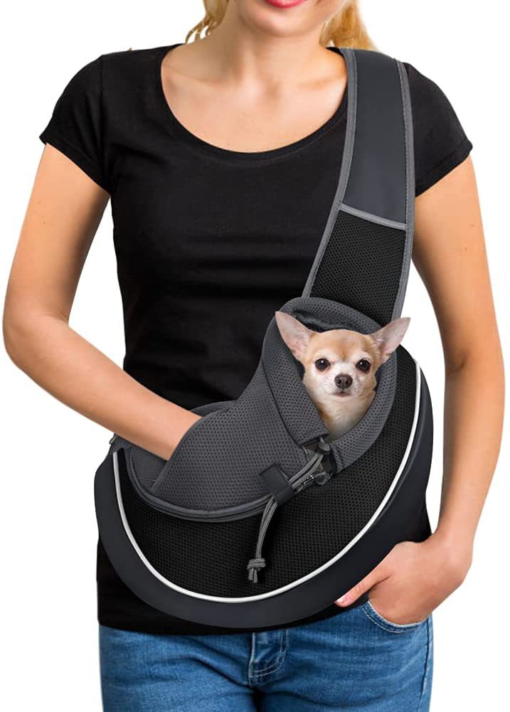 Small Lightweight and durable pet carrier bag for small dogs and cats, secure and comfortable