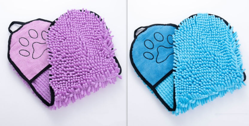 Super Absorbent Dog and Cat Bath Towel – Quick-Drying Microfiber Pet Towel