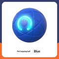 Pets Electric Jumping Ball – Automatic Luminous Dog Teasing Toy for Training and Play